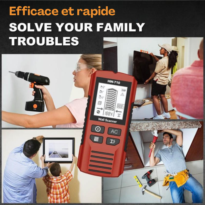 Détecteur Multifonction Haute Précision – Sécurité & Détection Rapide-كاشف متعدد الوظائف عالي الدقة